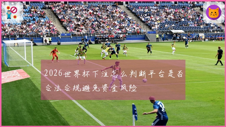 2026世界杯下注怎么判断平台是否合法合规避免资金风险