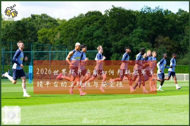2026世界杯开户前如何判断冠军竞猜平台的正规性与安全性